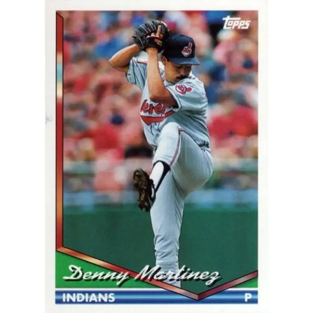 1994 Topps Traded Dennis Martinez 7T Cleveland Indians